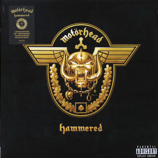 Motorhead Hammered 20th Anniv. Ed. ltd. ed. colored Vinyl Record