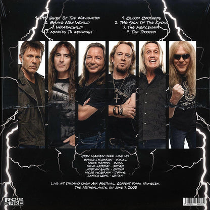 Iron Maiden Live At Dynamo Open Air Festival 2000 red Vinyl Record