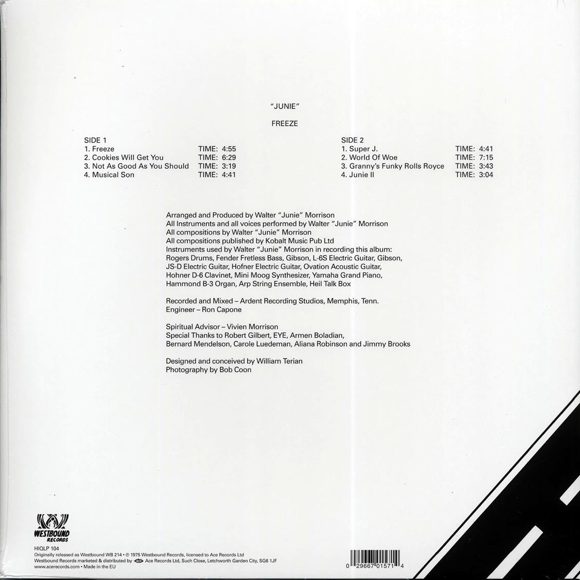 Junie - Freeze Vinyl Record
