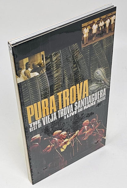 Vieja Trova Santiaguera - Pure Trova: The Best Of Vieja Trova Santiaguera + Live And Rare Tracks (tall casebound set) (2xCD) (incl. large booklet) Music CD