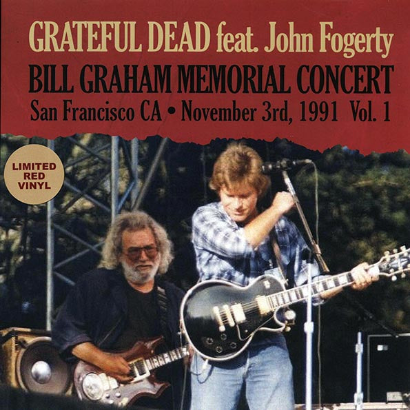 Grateful Dead John Fogerty Bill Graham Memorial Concert Volume 1 San Francisco CA 1991 Vinyl Record