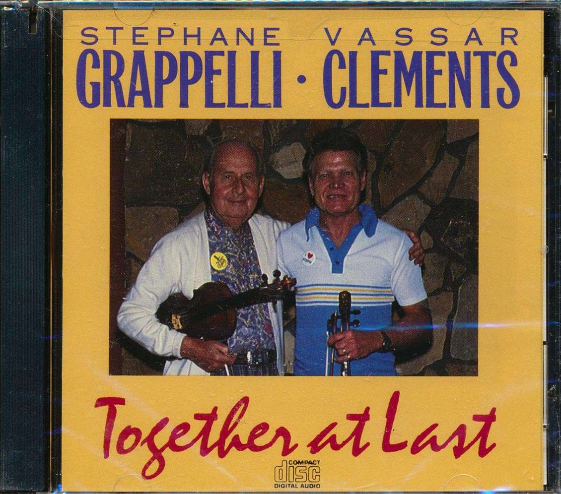 Stephane Grappelli, Vassar Clements - Together At Last Music CD