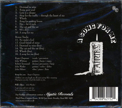 Family - A Song For Me (+6 bonus tracks) (remastered) Music CD
