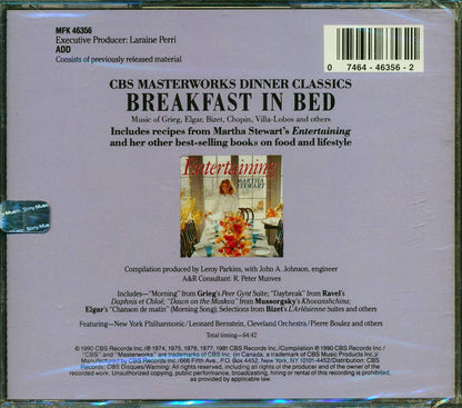 Philharmonia Orchestra English Chamber Orchestra Etc Breakfast In Bed Music CD