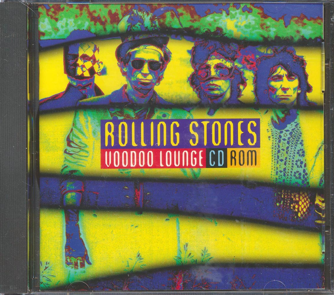 The Rolling Stones Voodoo Lounge CD ROM Music CD