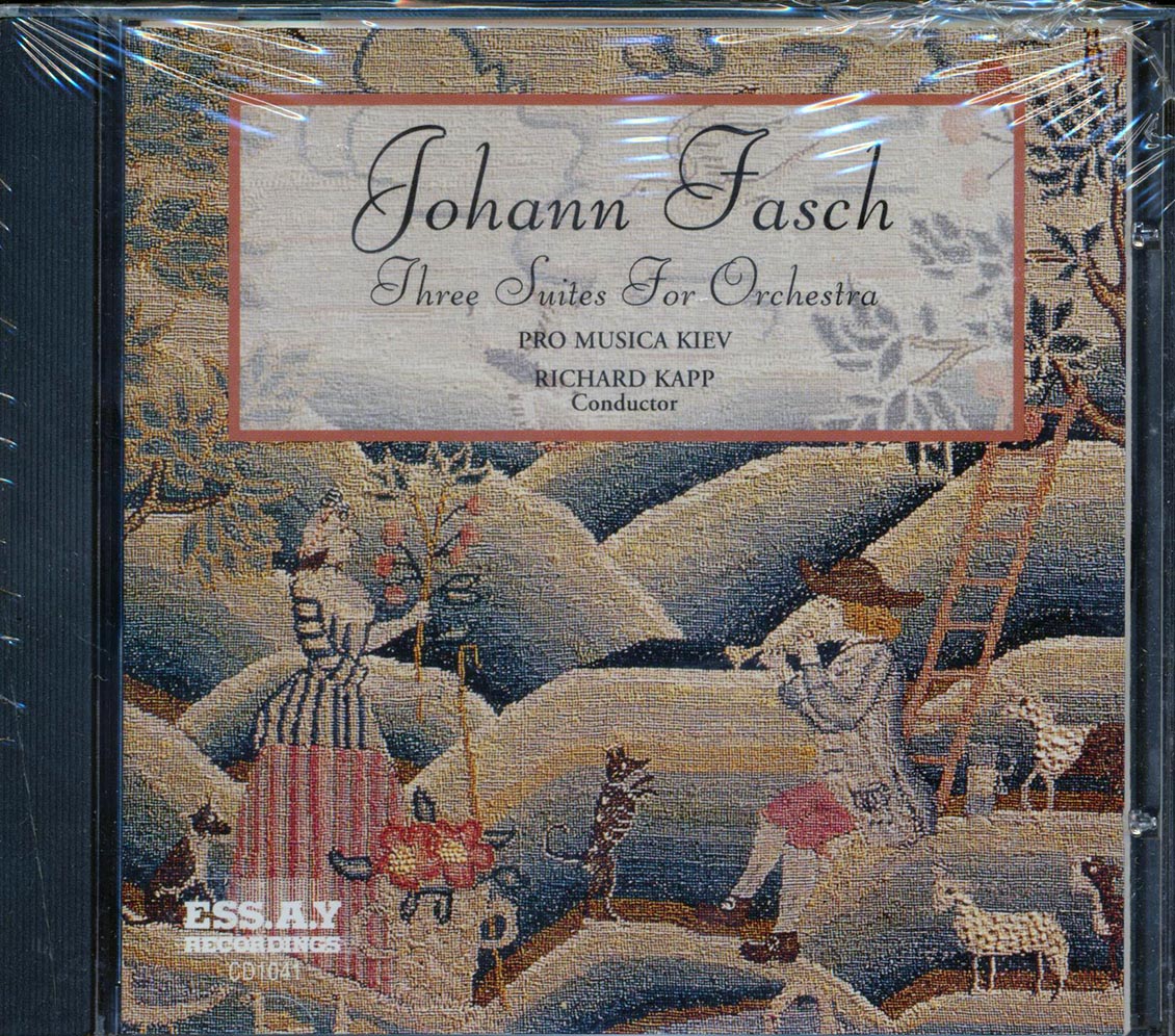 Johann Fasch, Richard Kapp - Three Suites For Orchestra Music CD
