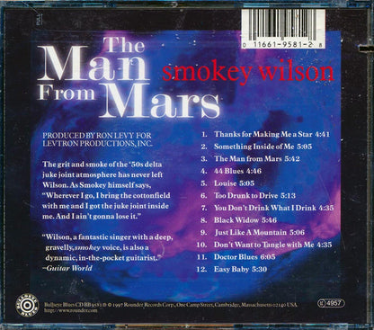 Smokey Wilson - The Man From Mars (marked/ltd stock) Music CD