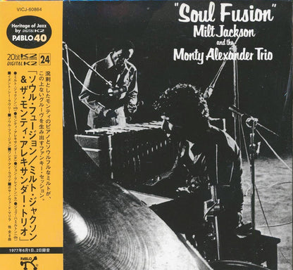 Milt Jackson & Monty Alexander Trio - Soul Fusion (Japan) (ltd. ed.) (deluxe mini-LP slipsleeve edition) (20-bit mastering) (remastered) Music CD