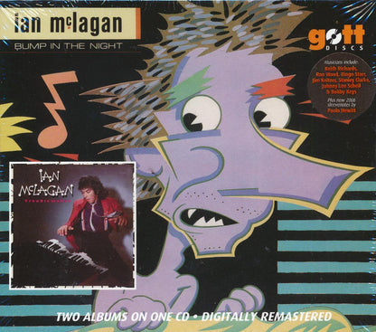 Ian McLagen - Troublemaker + Bump In The Night (2 albums on 1 CD) (20 tracks) Music CD