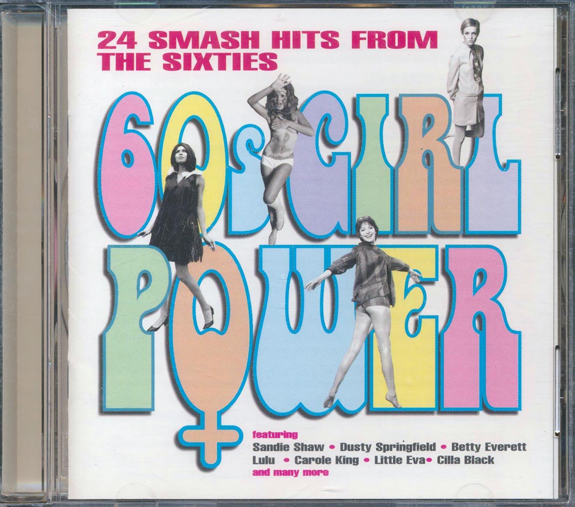 Little Eva, Sandie Shaw, Betty Everett, Etc. - 60s Girl Power: 24 Smash Hits From The Sixties (24 tracks) Music CD
