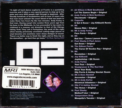 Andy Farley Frantic Residents Volume 2 Music CD