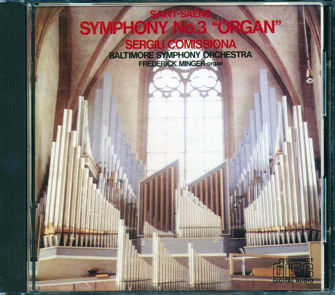 Saint-Saens, Sergiu Comissiona, Baltimore Symphony Orchestra - Symphony No. 3 In C Minor, Op.78 Organ (Japan) Music CD