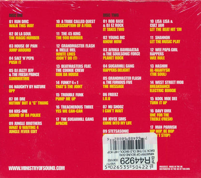 De La Soul, Run DMC, Dr. Dre, Naughty By Nature, Kool Moe Dee, KRS-One, Etc. - Back To The Old Skool Hip Hop (34 tracks) (2xCD) Music CD