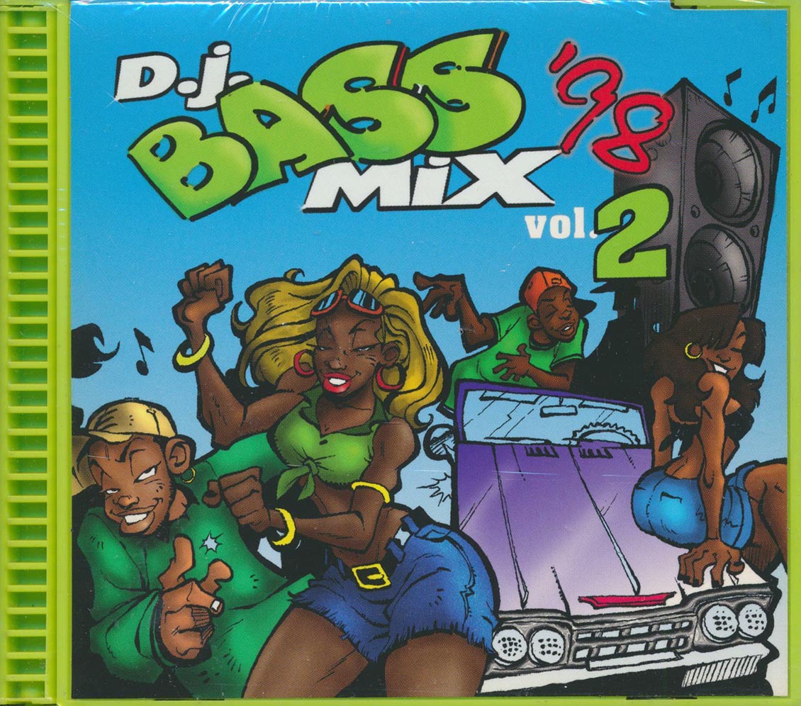 2 Live Crew, DJ Nasty Knock, Kinsu, Etc. - DJ Bass Mix '98 Volume 2 (promo) Music CD