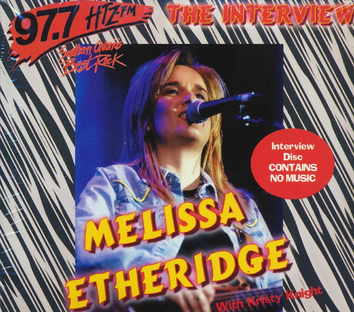 Melissa Etheridge - The HITZ FM Interview Music CD