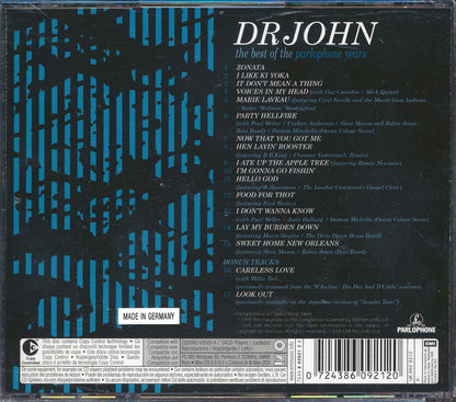 Dr. John - The Best Of The Parlophone Years (+2 bonus tracks) Music CD