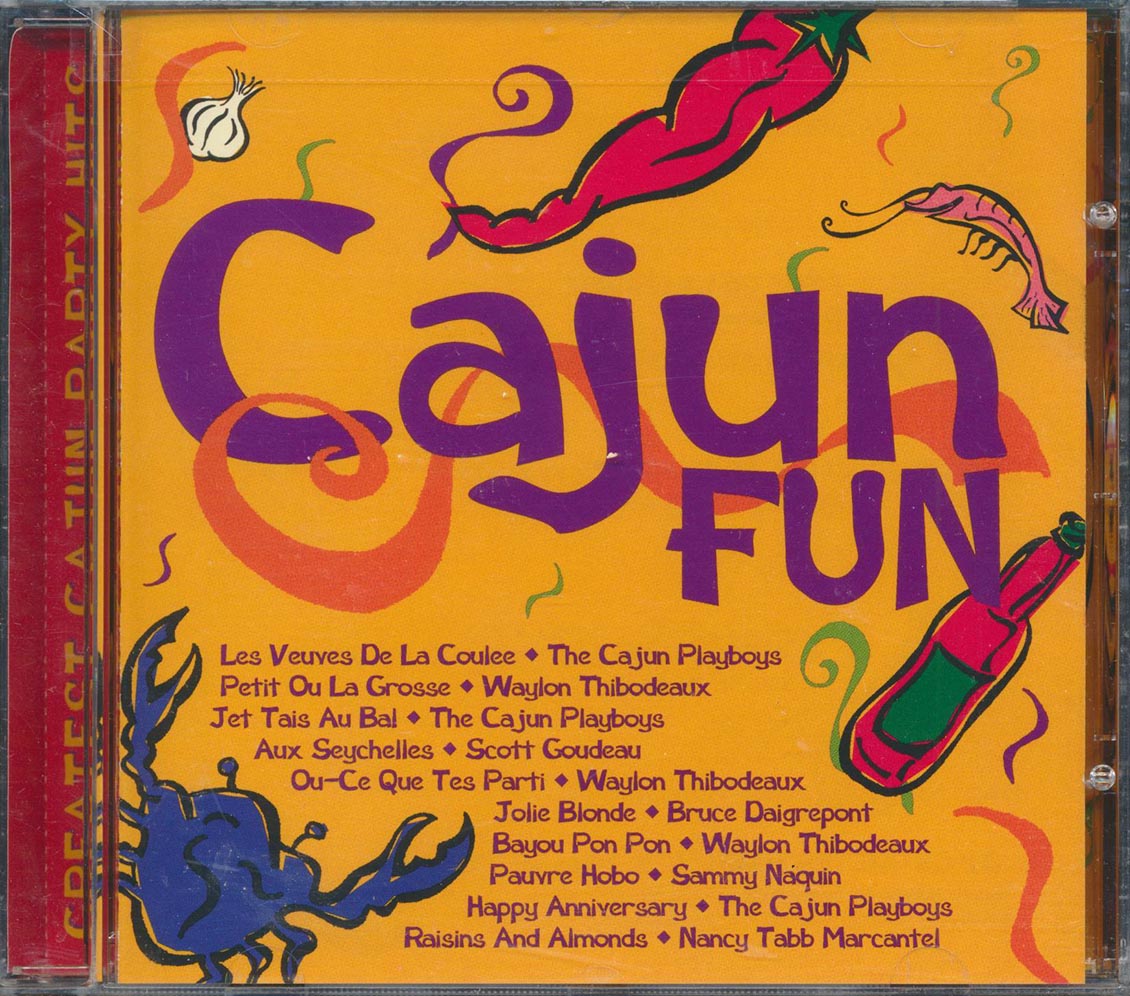The Cajun Playboys Waylon Thibodeaux Etc Cajun Fun Greatest Cajun Party Hits Music CD