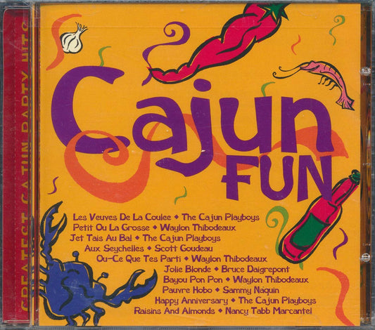 The Cajun Playboys Waylon Thibodeaux Etc Cajun Fun Greatest Cajun Party Hits Music CD