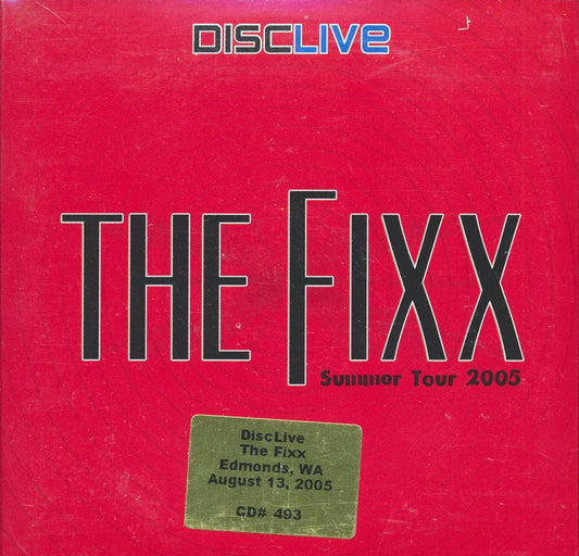 The Fixx Edmonds WA August 13 2005 Summer Tour 2005 Music CD