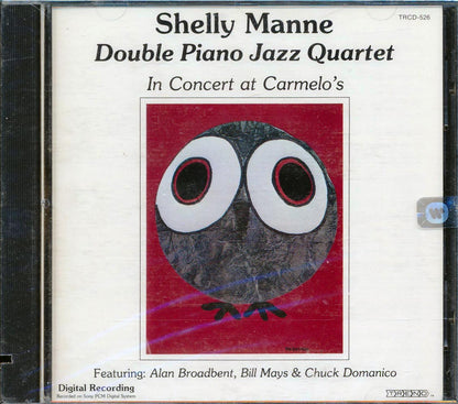 Shelly Manne - Souble Piano Jazz Quartet N Concert At Carmelo's (marked/ltd stock) Music CD
