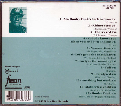 Clifford Scott - Mr. Honky Tonk Is Back In Town Music CD