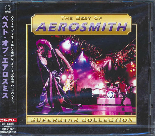 Aerosmith The Best Of Aerosmith Superstar Collection Japan remastered Music CD