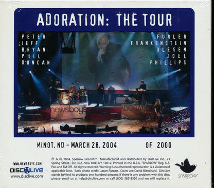 Newsboys - Adoration: The Tour, Live In Minot, ND, 03.28.2004 (2xCD) Music CD