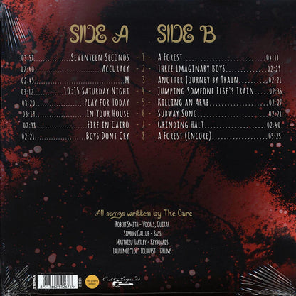 The Cure Melkweg Amsterdam 1979 180g Vinyl Record