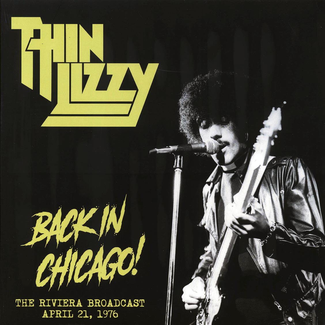 Thin Lizzy Back In Chicago! The Riviera Broadcast April 21, 1976 ltd. 500 copies made pink Vinyl Record