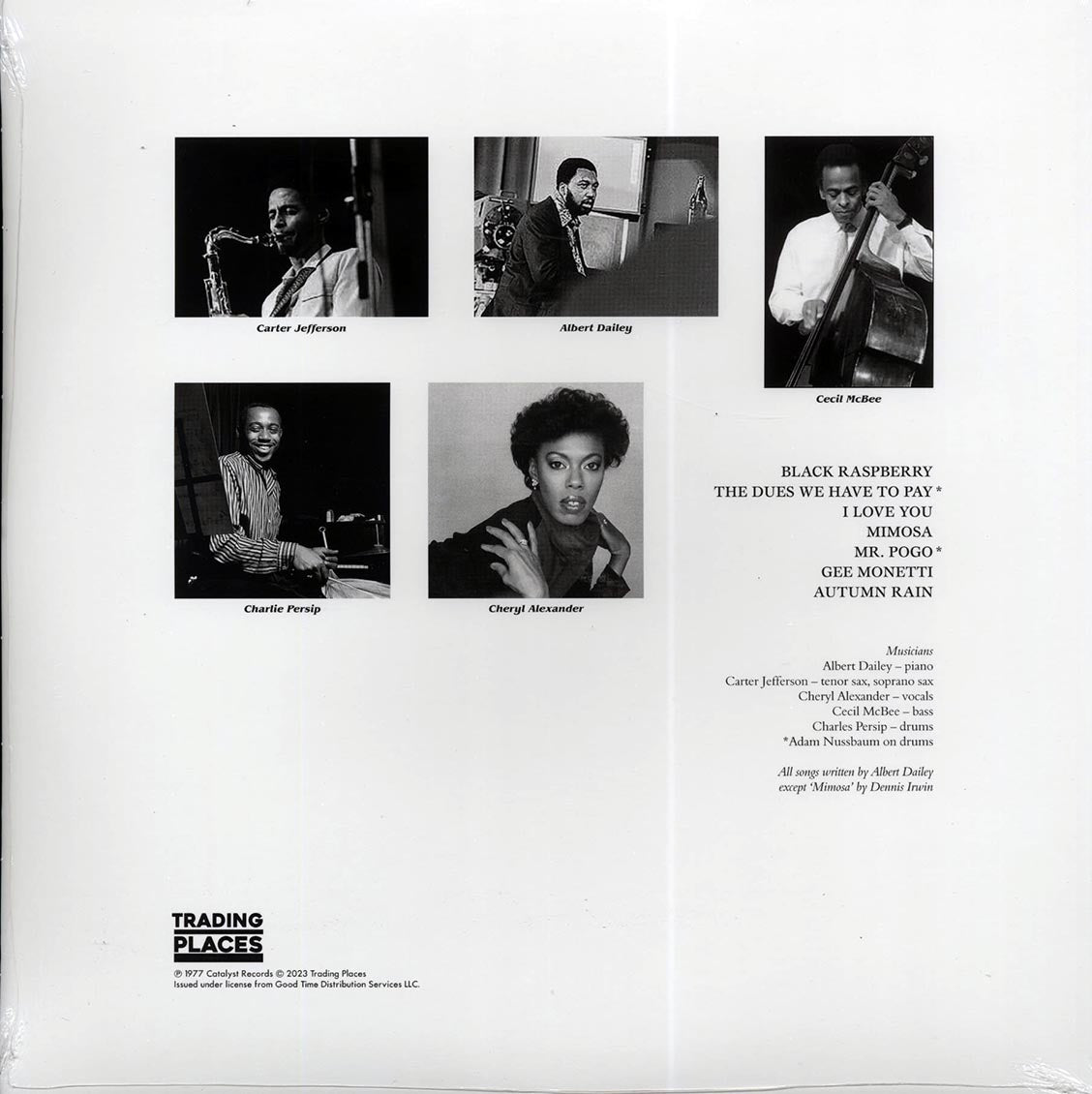 Albert Dailey - Renaissance: November 2, 1977 (180g) Vinyl Record