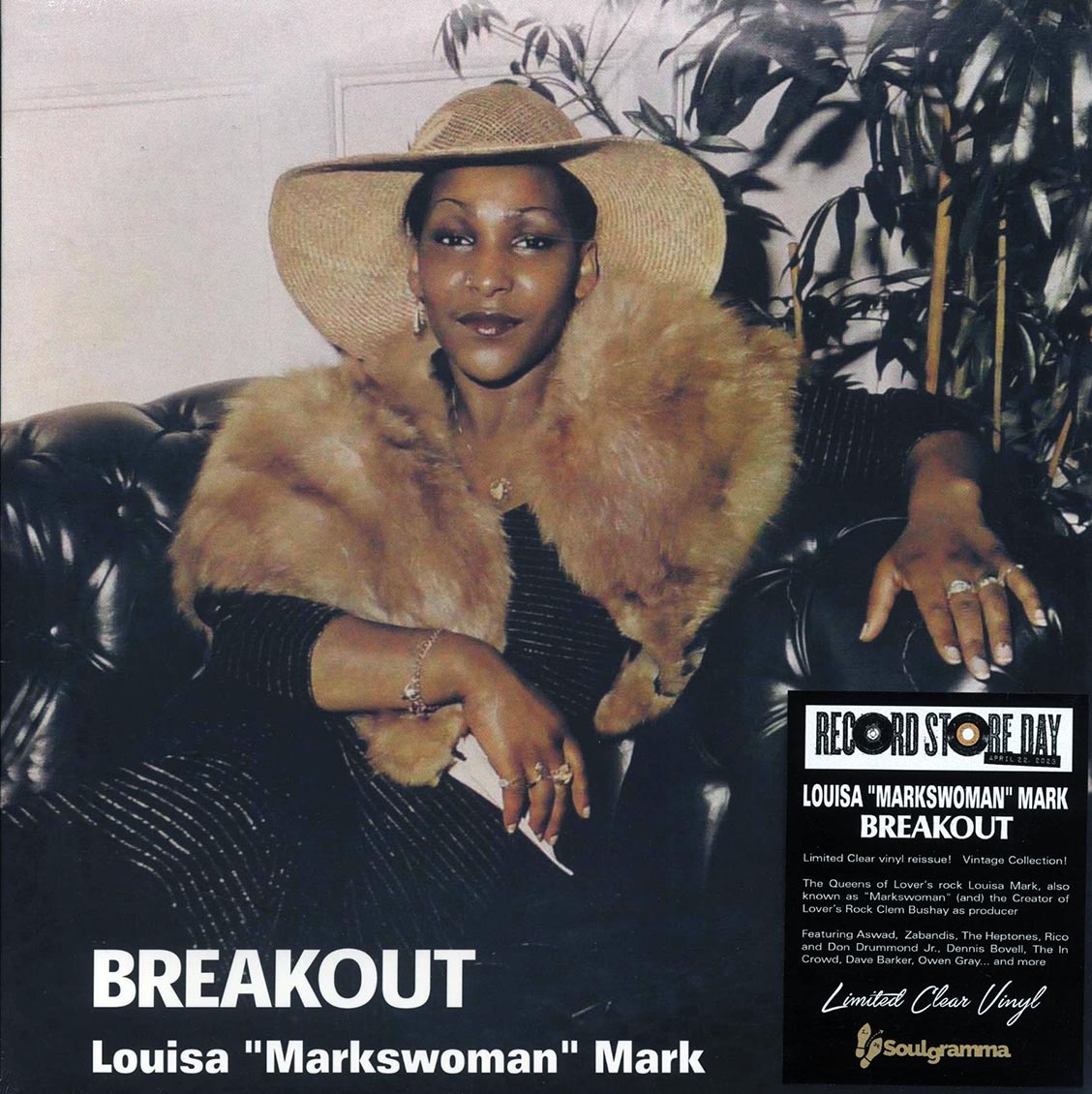Louisa Markswoman Mark - Breakout (RSD 2023) (ltd. ed.) (clear vinyl) Vinyl Record