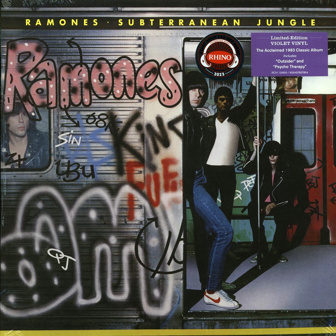 The Ramones Subterranean Jungle ltd. ed. violet Vinyl Record