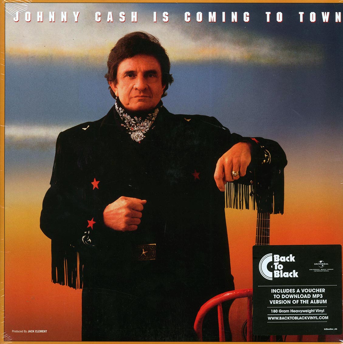 Johnny Cash - Johnny Cash Is Coming To Town (incl. mp3) (180g) (remastered) Vinyl Record