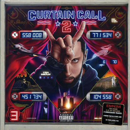 Eminem Curtain Call 2 Vinyl Record