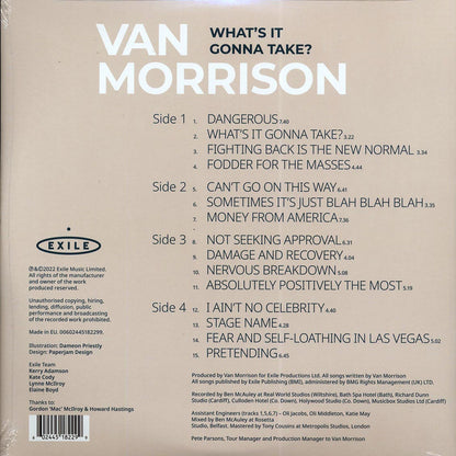 Van Morrison - What's It Gonna Take? (ltd. ed.) (2xLP) (grey vinyl) Vinyl Record