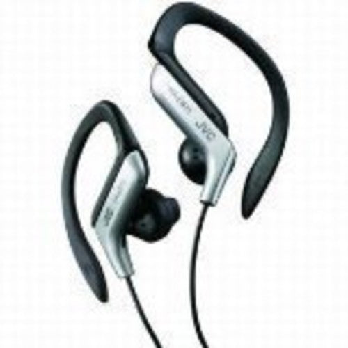 Jvc Haeb75s Sport Ear Clip Earphones Adj Silver - Jvc Haeb75s Sport Ear Clip Earphones Adj Silver - Headphones