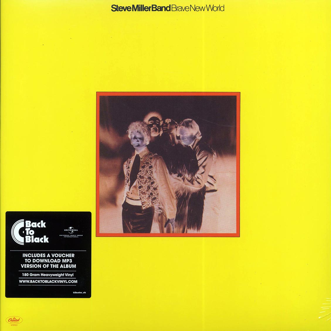 Steve Miller Band Brave New World incl. mp3 180g remastered Vinyl Record