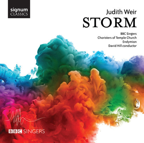 the album cover for BBC Singers - Storm