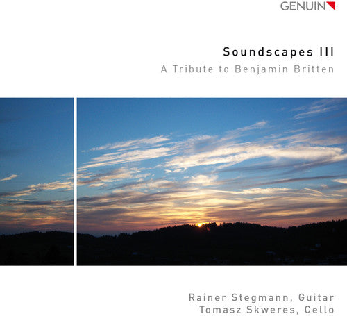 the album cover for Skweres / Stegmann / Skweres - Soundscapes III - a Tribute to Benjamin Britten
