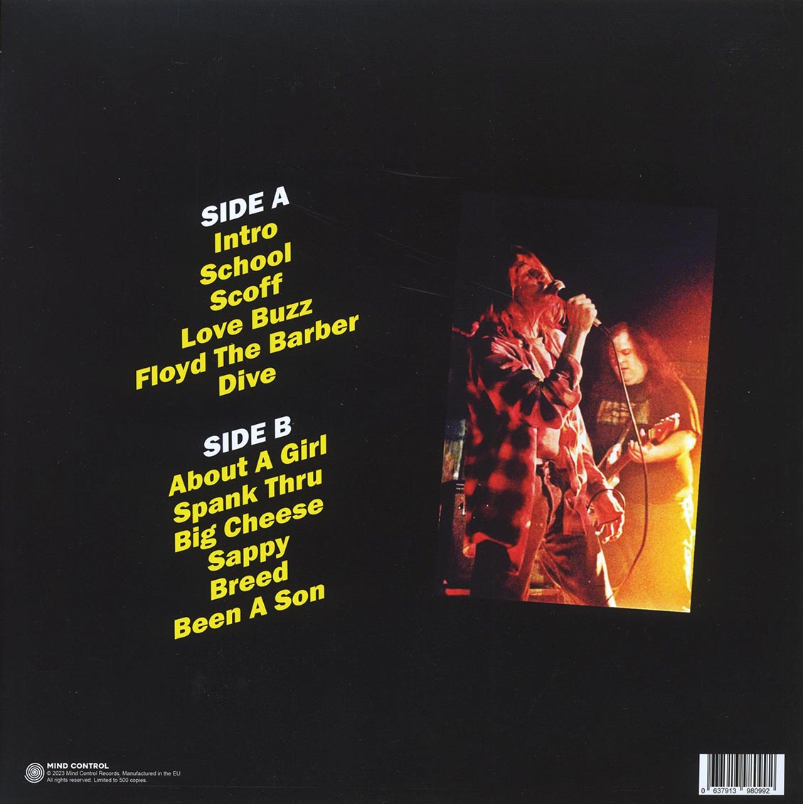 Nirvana Keep You In A Jar: Live At U4, Vienna, Austria, Nov 22nd, 1989 Vinyl Record