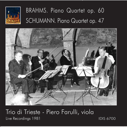 Brahms / Schumann / Zanettovich / Farulli - Piano Quartets - Music CD