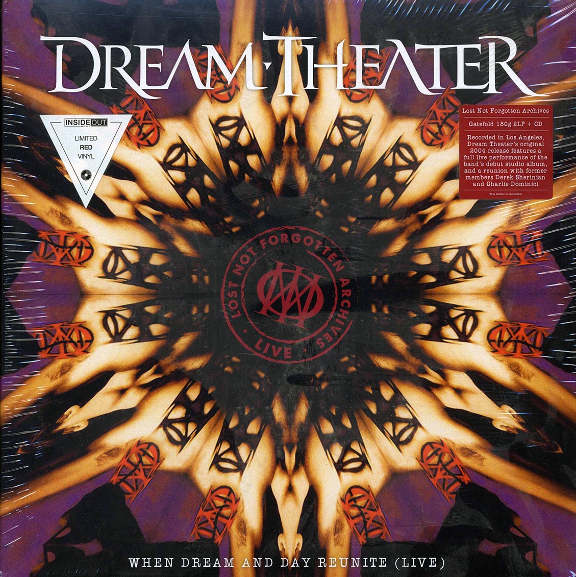 Dream Theater - When Dream And Day Reunite: Live (2xLP) (180g) (remastered) (red vinyl) (incl. CD) Vinyl Record