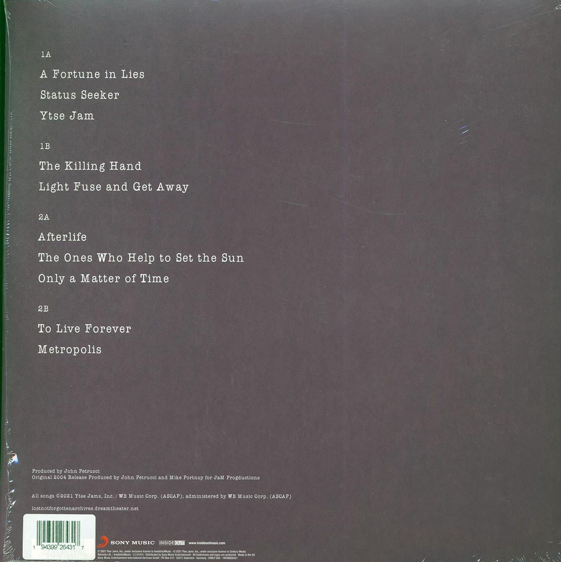 Dream Theater - When Dream And Day Reunite: Live (2xLP) (180g) (remastered) (red vinyl) (incl. CD) Vinyl Record