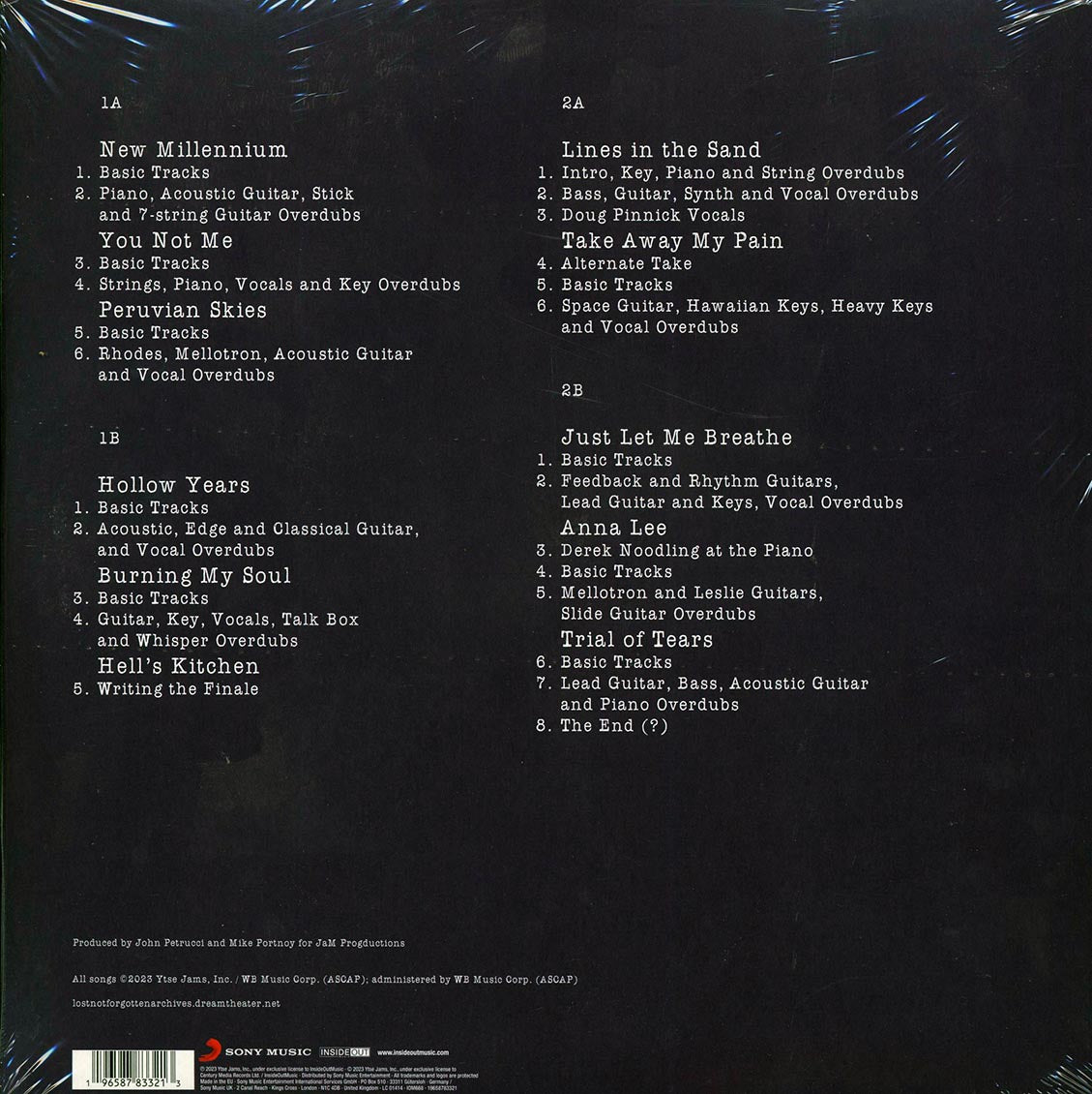 Dream Theater - The Making Of Falling Into Infinity (2xLP) (180g) (remastered) (incl. CD) Vinyl Record