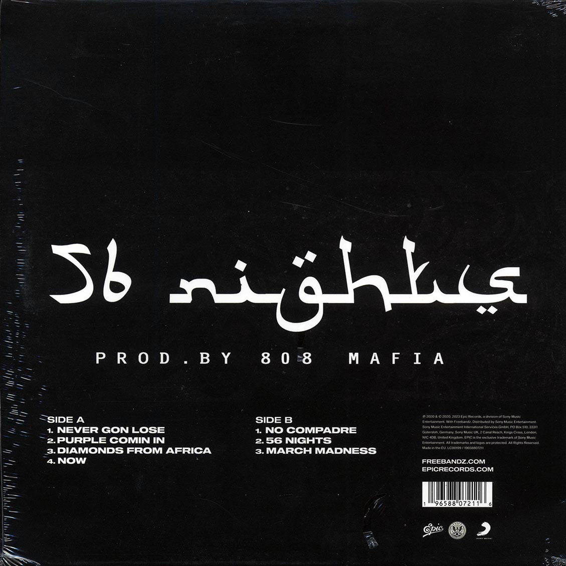 Future, DJ Esco - 56 Nights Vinyl Record