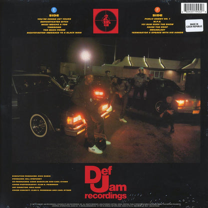 Public Enemy - Yo! Bum Rush The Show Vinyl Record