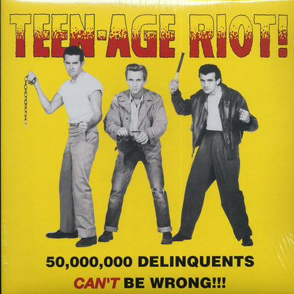 Portuguese Joe, Savoys, Reggie Perkins, TV Slim, Etc. - Teen-Age Riot! 50,000,000 Delinquints Can't Be Wrong! Vinyl Record