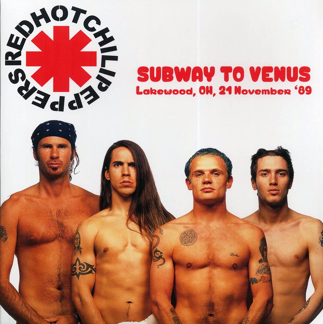 Red Hot Chili Peppers Subway To Venus: Lakewood, OH, 21 November '89 ltd. 500 copies made pink Vinyl Record