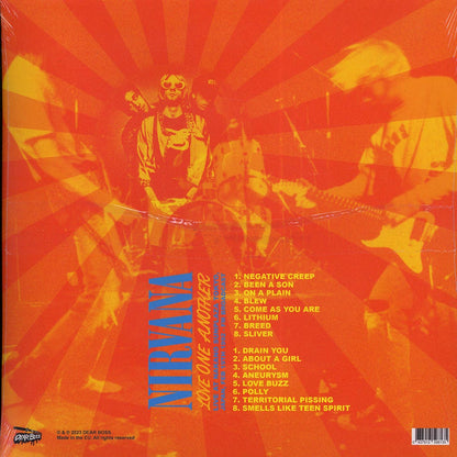 Nirvana Love One Another: Live Nakano Sunplaza Tokyo, Japan, February 19th, 1992 ltd. 300 copies made orange Vinyl Record