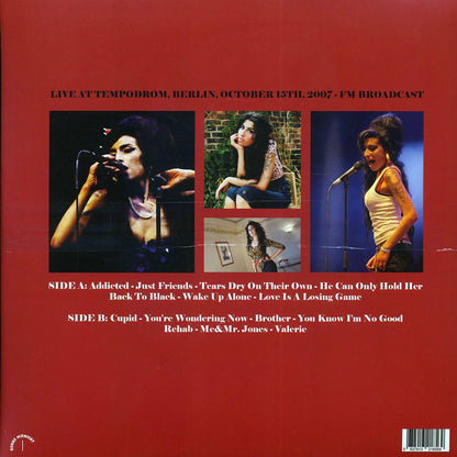 Amy Winehouse - Look Across The Water: Live At Tempodrom, Berlin, October 15th, 2007 Vinyl Record